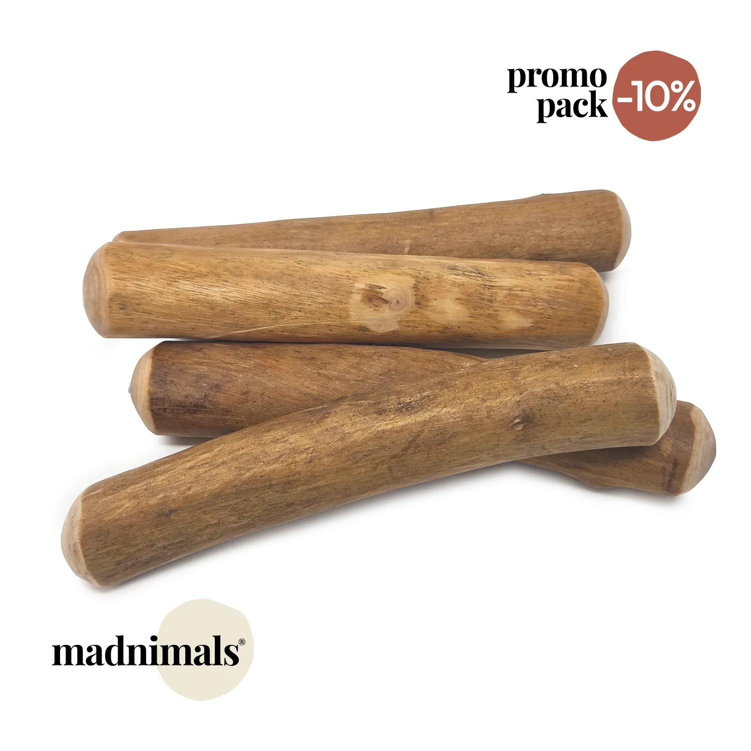 Madnimals - bois de Cannelle - S - Lot de 4